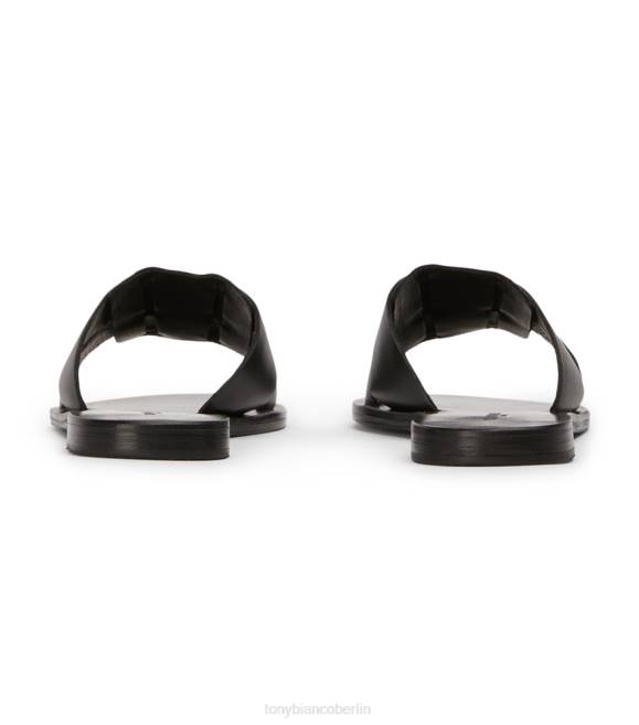 Sandalen| de Tony Bianco Frauen Wohnungen erzwingen Schwarz 4624610